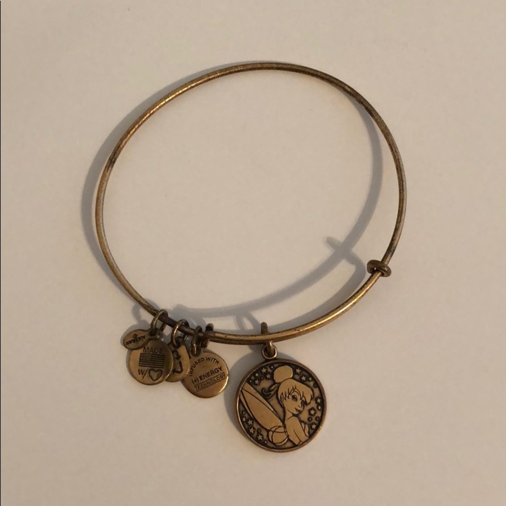 Gold Tinkerbell Disney Alex and Ani Bracelet